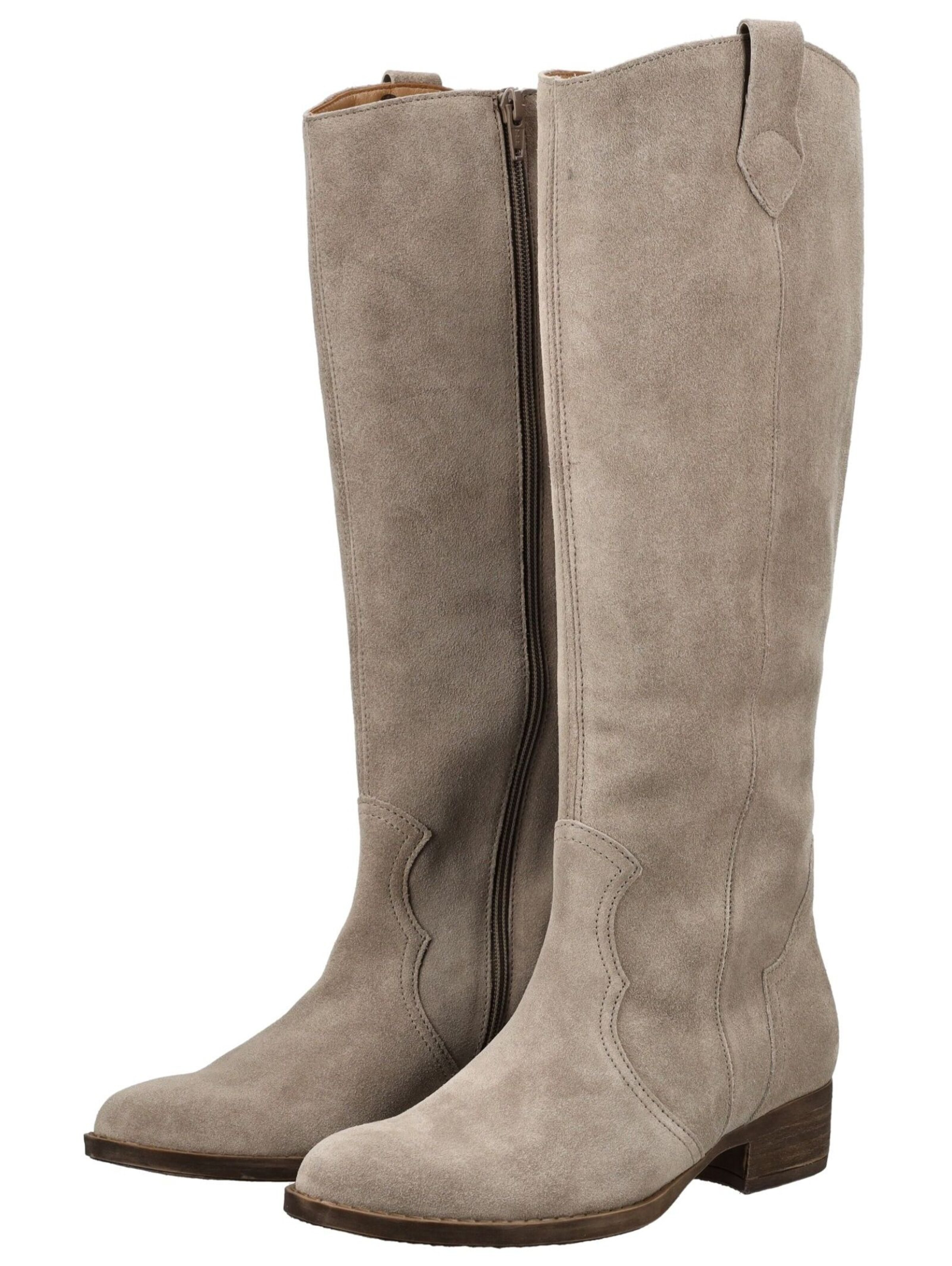 GABOR Cowboy Boots in Beige