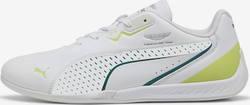 Baskets basses PUMA en blanc : devant