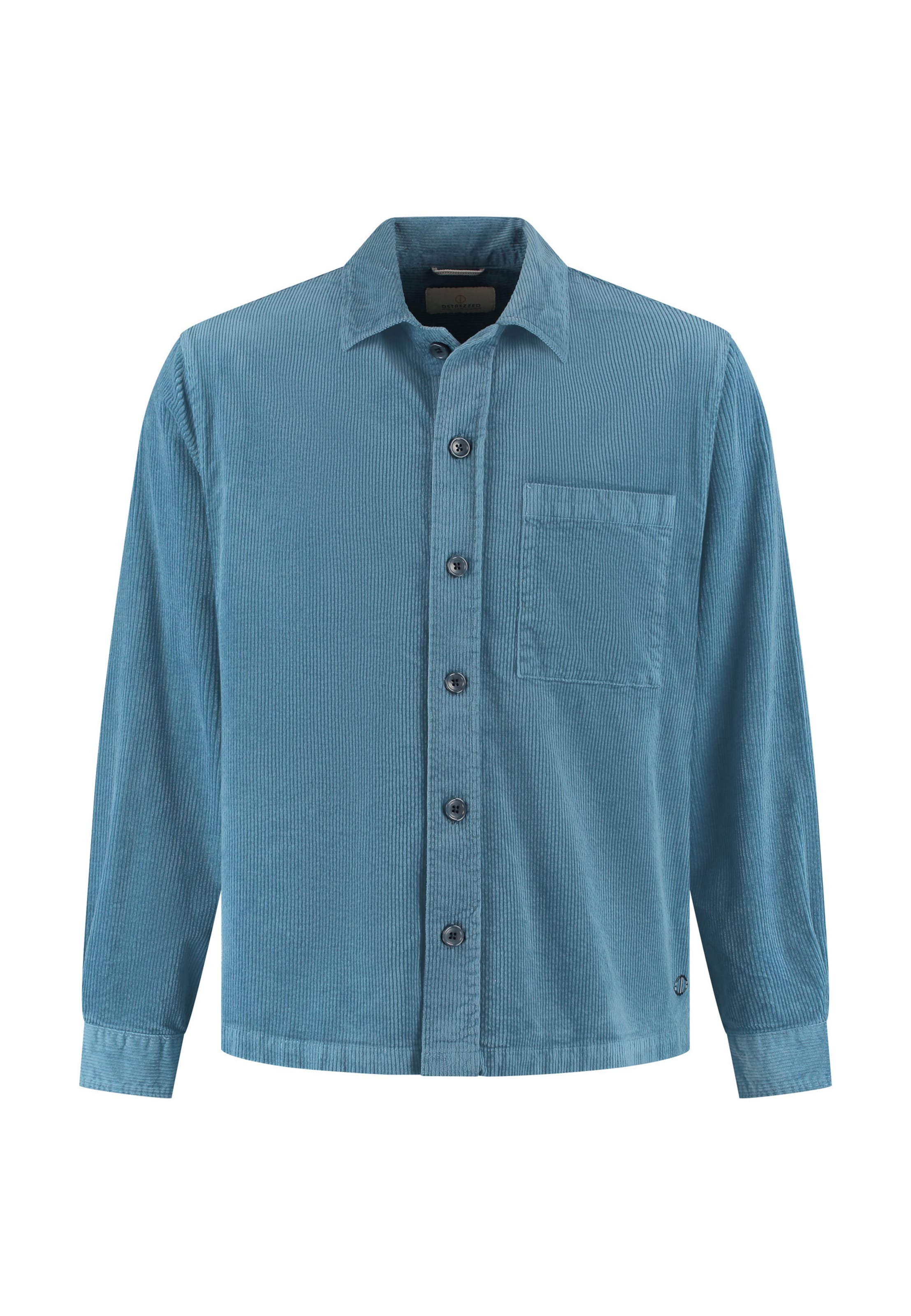 Dstrezzed - Ajuste confortable Camisa 'Cruise' en azul: frente