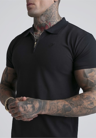 SikSilk - Camisa em preto