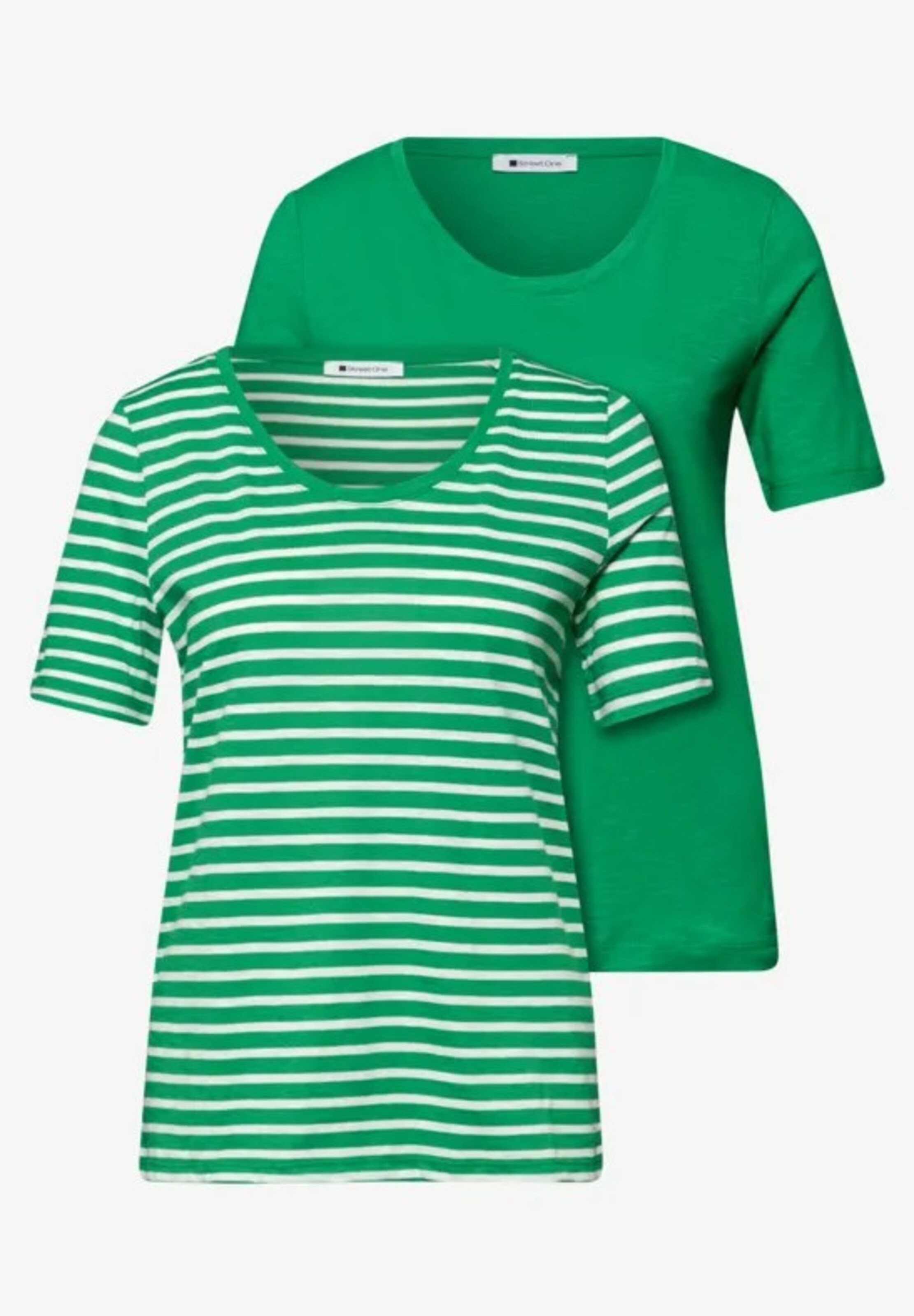 STREET ONE Shirt in Green: front