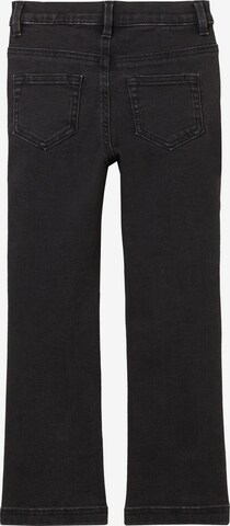 TOM TAILOR Flared Jeans in Zwart