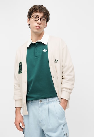 Giacca di felpa 'Varsity' di ADIDAS ORIGINALS in bianco