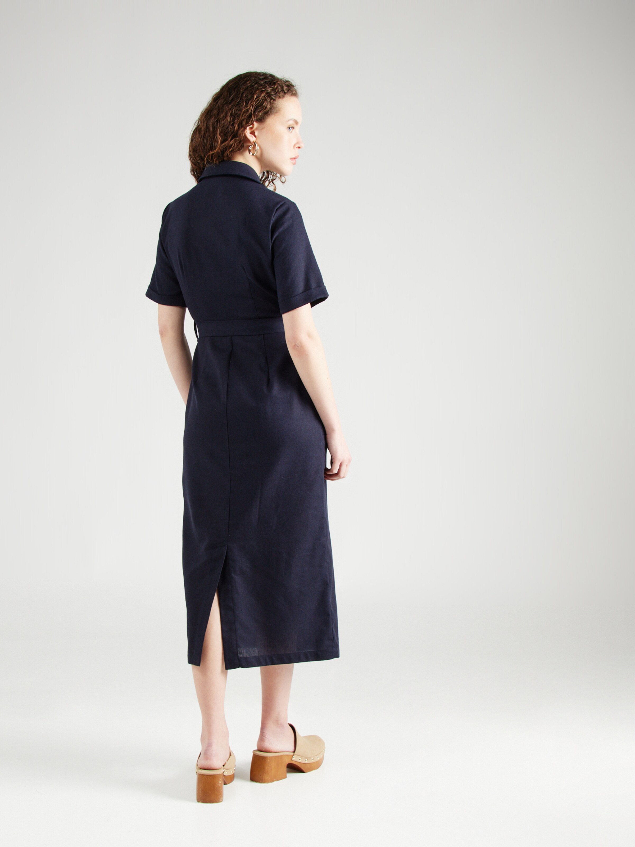 Dorothy Perkins Shirt dress in Navy ABOUT YOU