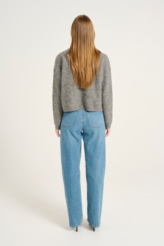 Gestuz Knit cardigan 'AlphaGZ' in Grey