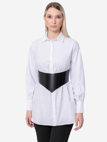 Haute Cuir Riem 'Vixen Corset Belt' in Zwart