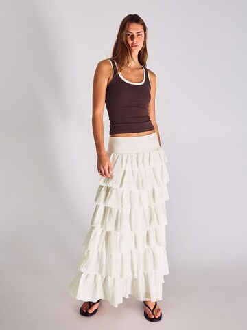 Bershka Rock in Weiß