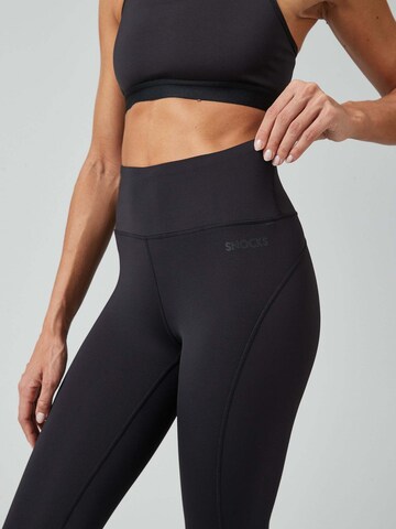 Skinny Leggings SNOCKS en noir