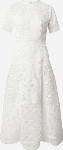 True Decadence Dress in White: front