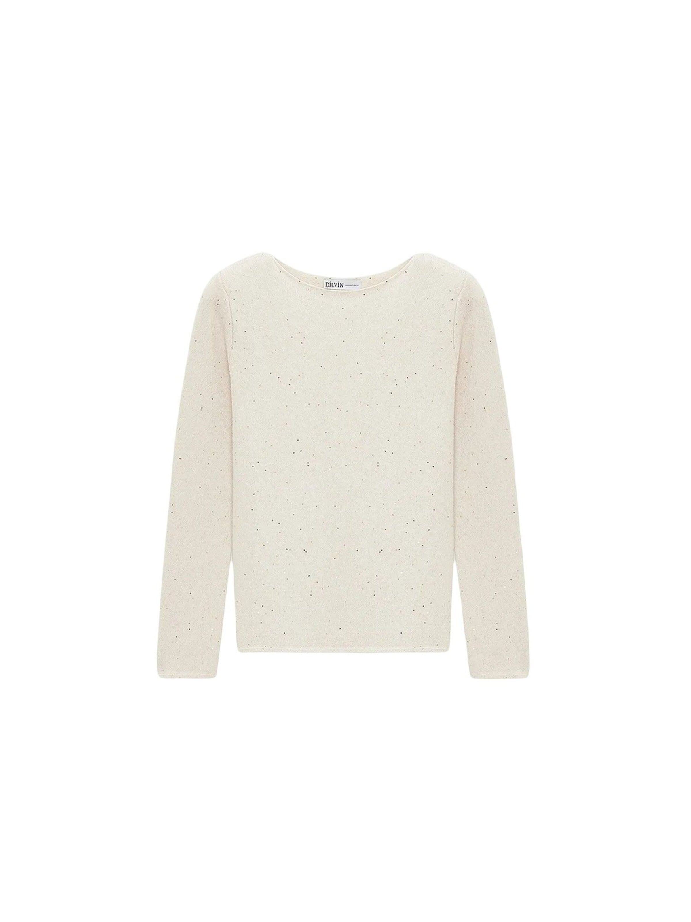 Pull-over 'Pullover' Dilvin en blanc : devant