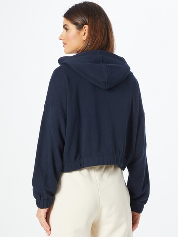 TOM TAILOR DENIM Zip-Up Hoodie in Blue