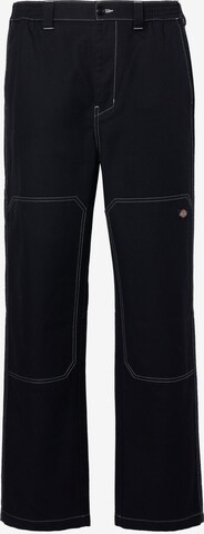 DICKIES Cargo Jeans in Black: front