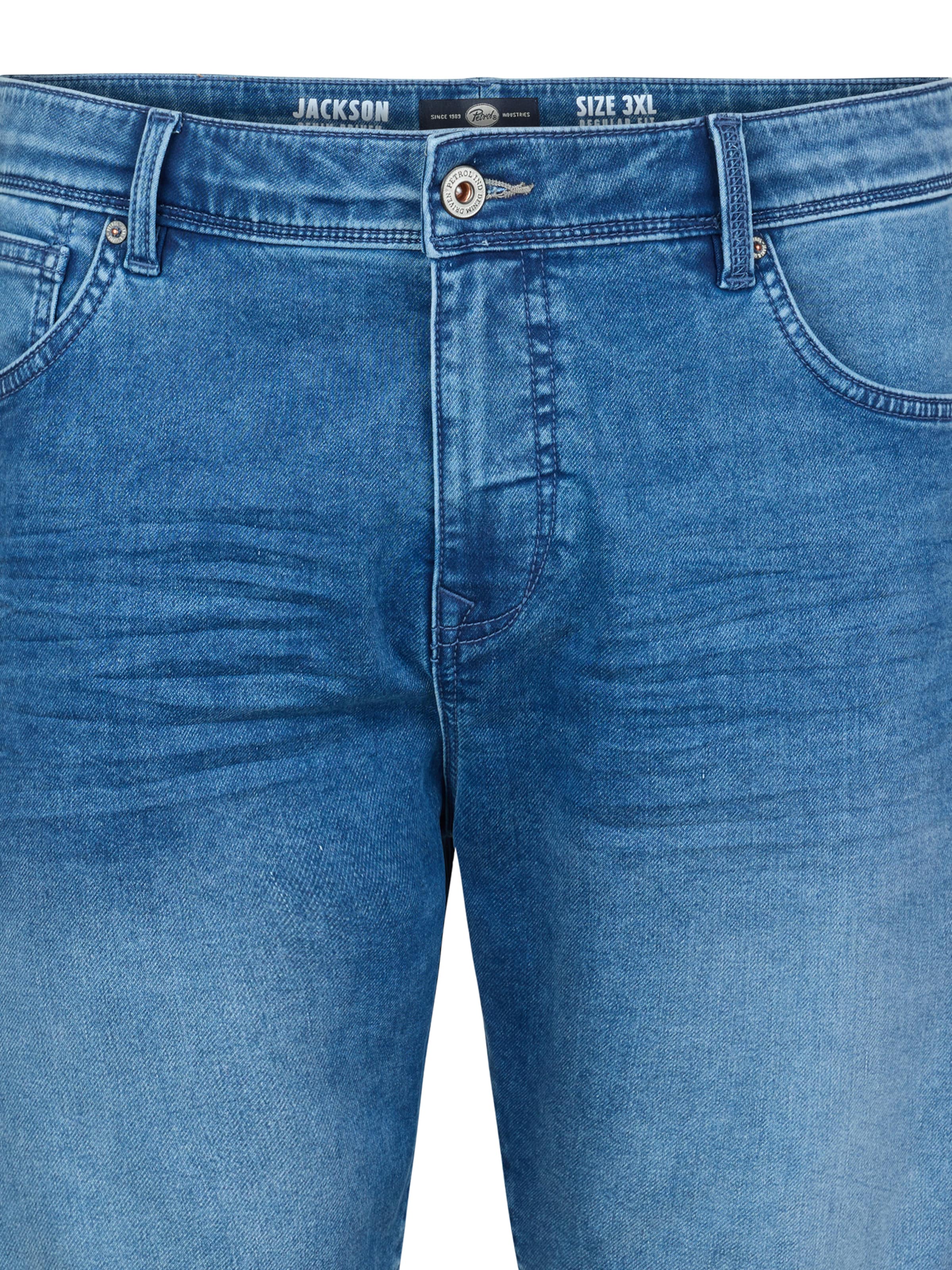 Regular Jean 'Jetty' Petrol Industries en bleu