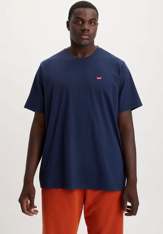 Levi's® Big & Tall Särk 'Big Original HM Tee', värv sinine: eest vaates