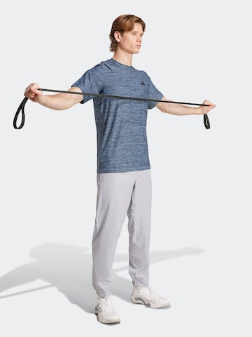 ADIDAS PERFORMANCE Performance shirt 'Essentials' in Blue: front