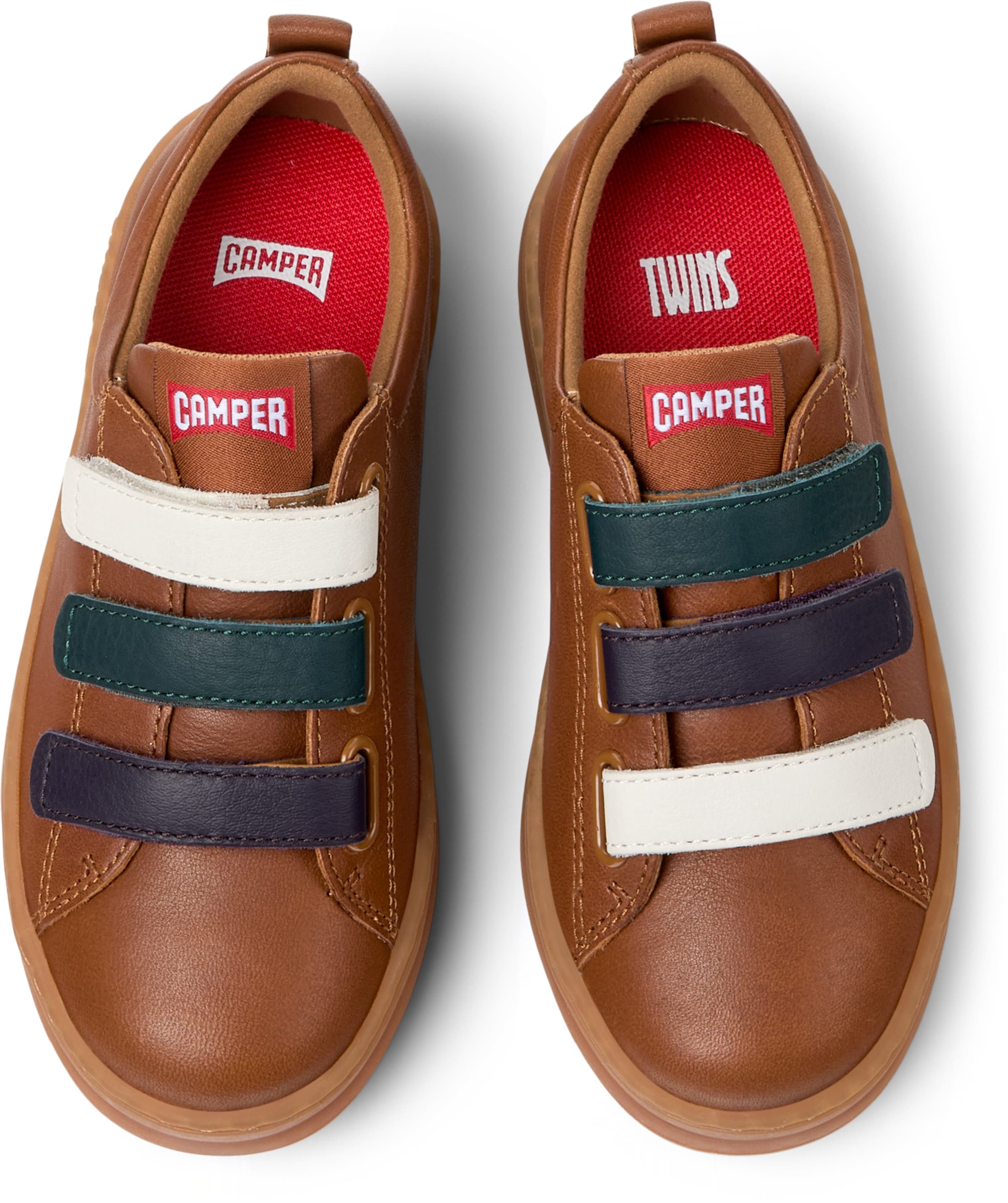 CAMPER Trainers 'Runner Four Twins' in Brown