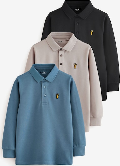 Marškinėliai iš Next, spalva – safyro / geltona / rusvai pilka / juoda, Prekių apžvalga