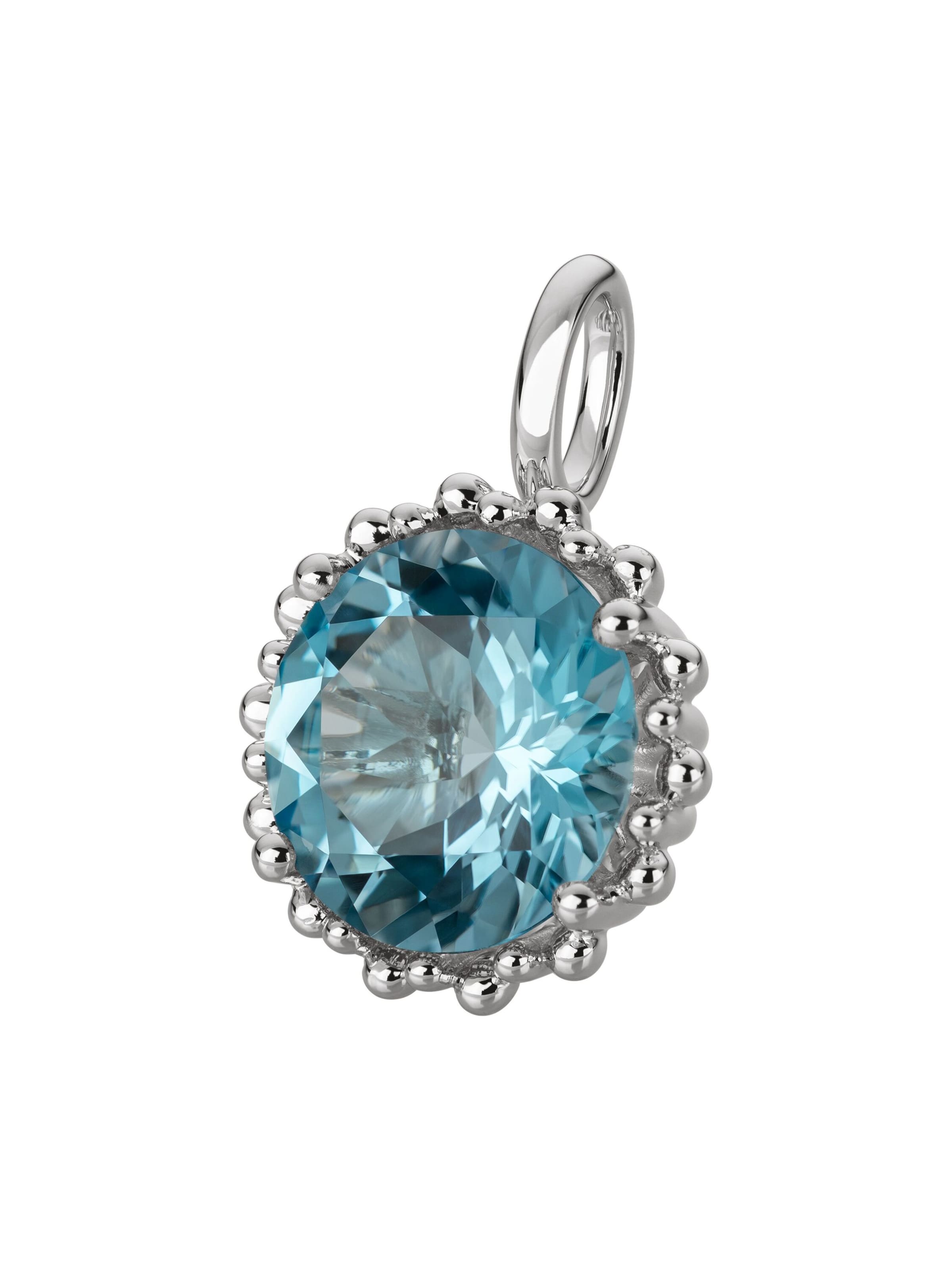 Orolino Pendant in Silver: front