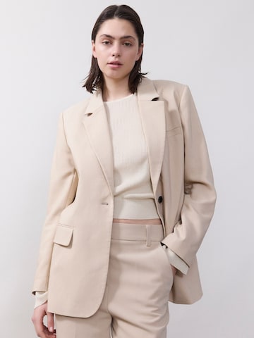 Blazer ' Gale ' modström en beige : devant