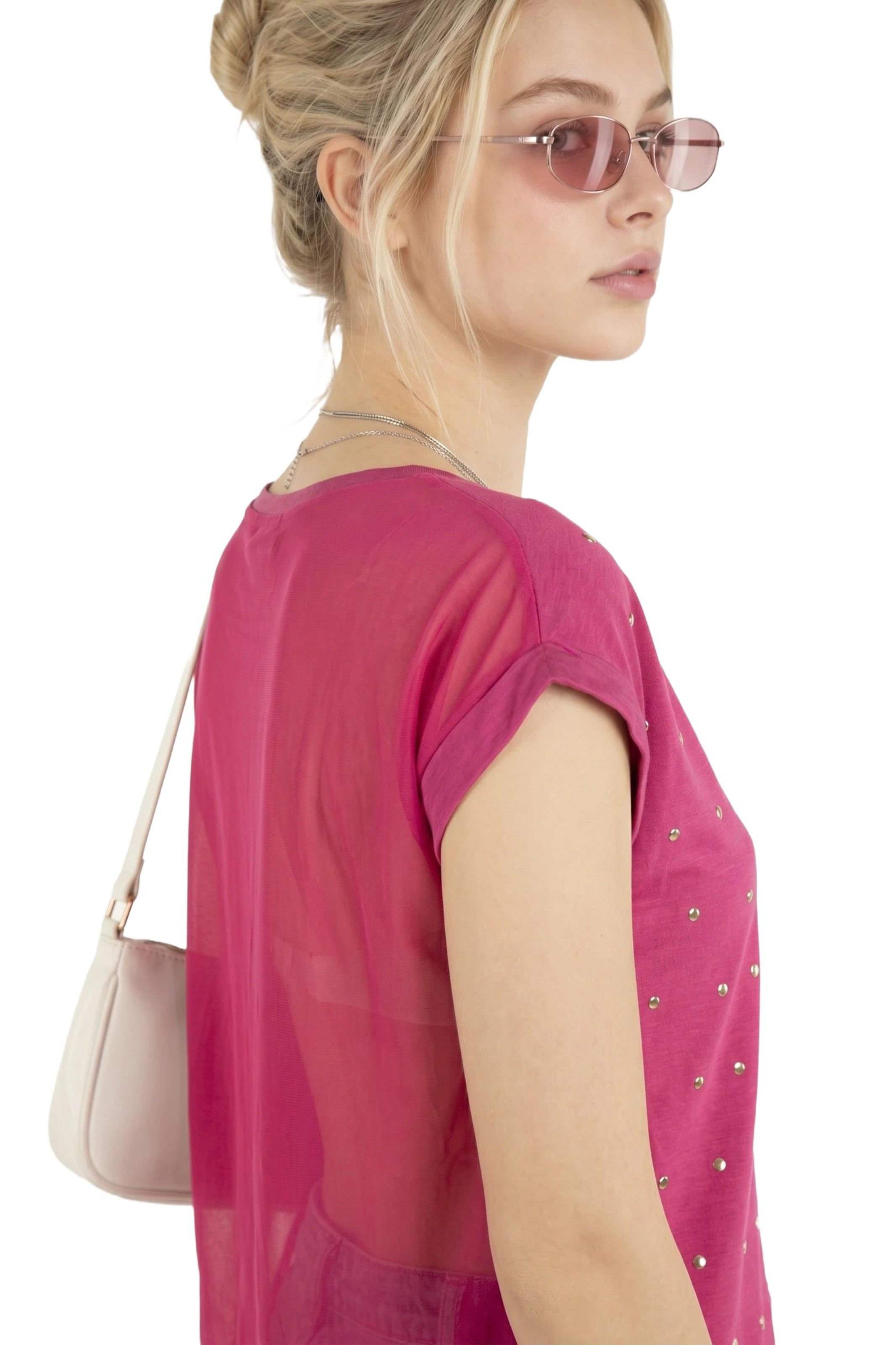 Alexa Dash Shirt in Pink