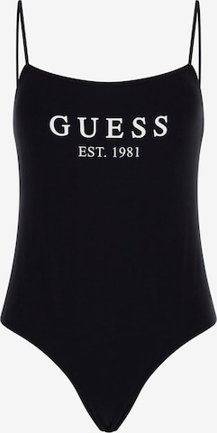 GUESS Bodysuit in Black: front