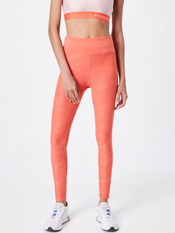 Skinny Pantaloni sportivi 'JAZUSA' di ONLY PLAY in arancione: frontale