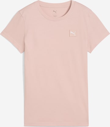 PUMA - Camisa 'Ess' em rosa: frente