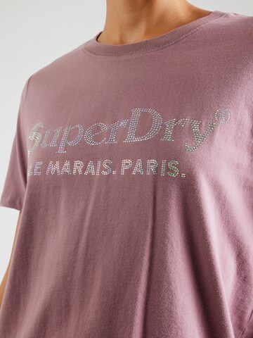 Maglietta 'VENUE' di Superdry in lilla