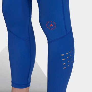 Skinny Pantaloni sport de la ADIDAS BY STELLA MCCARTNEY pe albastru