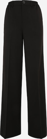 Regular Pantalon à plis 'CAMIL' Pieces Tall en noir : devant