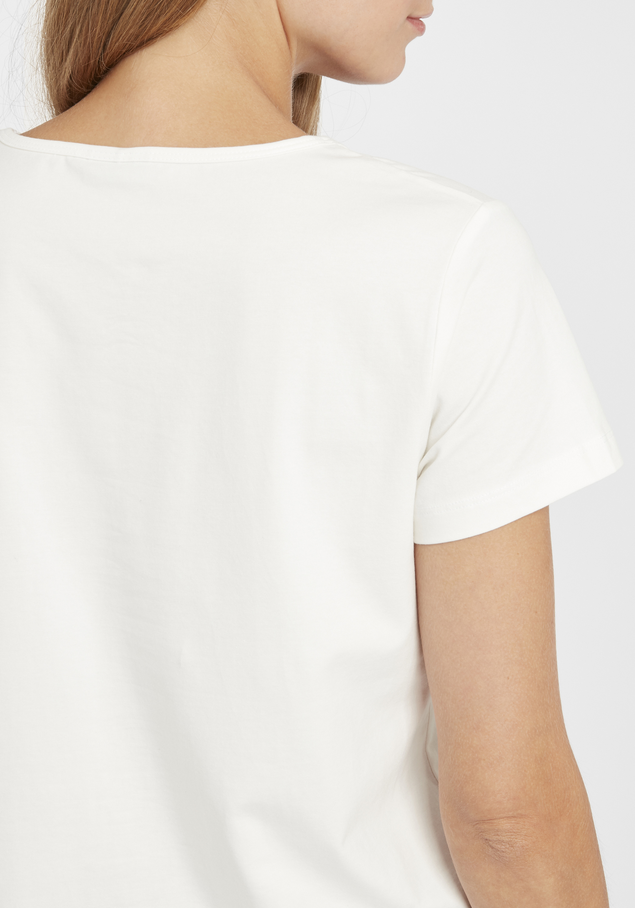 Fransa Shirt Zaganic 2 in Weiß 