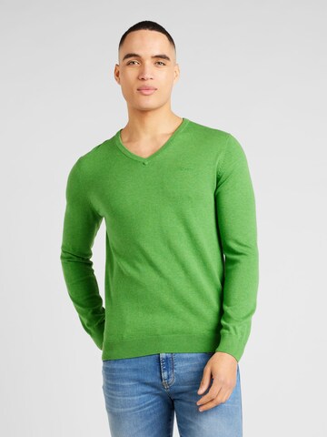 Pull-over s.Oliver en vert : devant