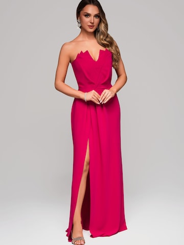 Ombre Evening dress in Pink