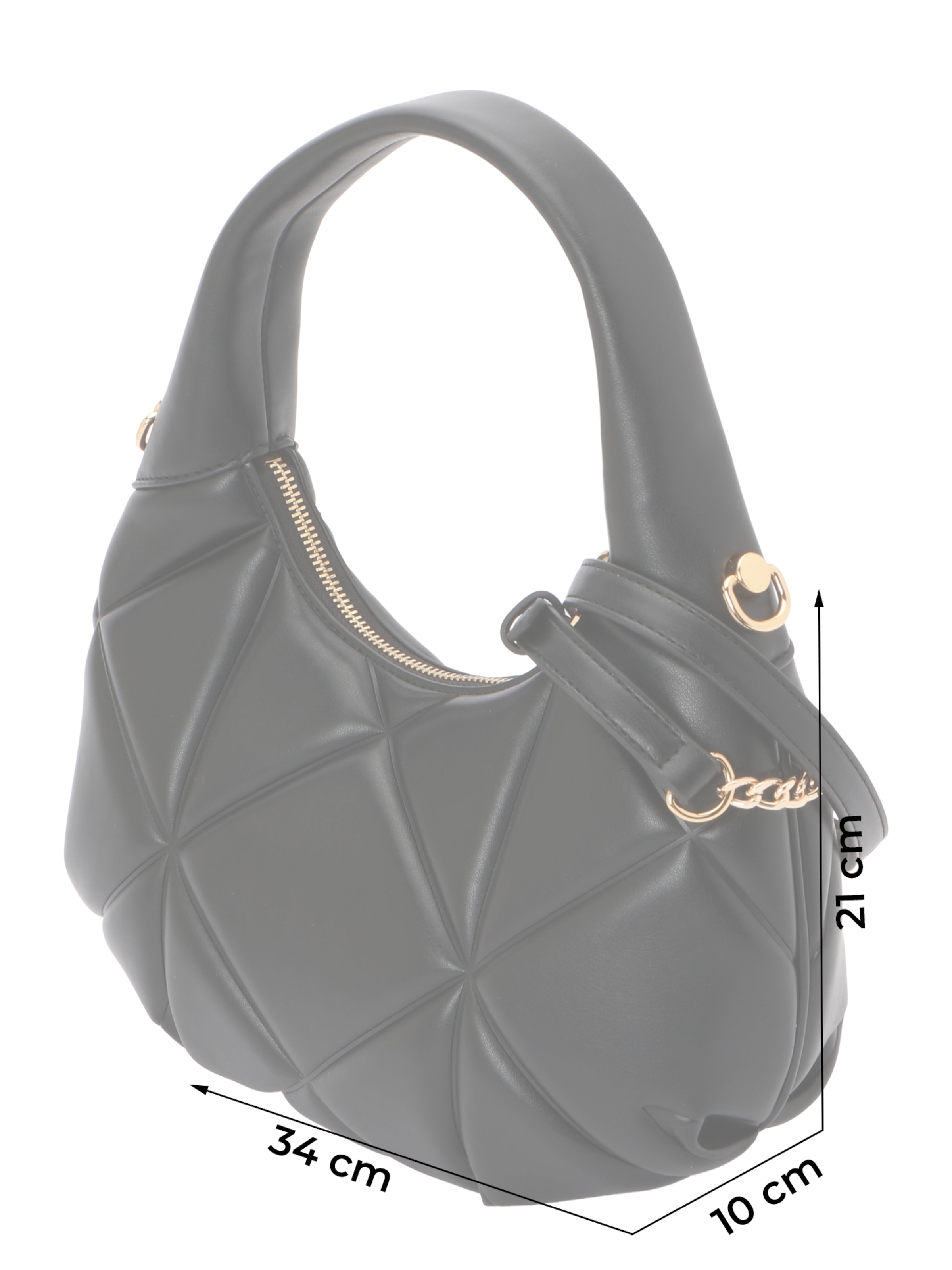 Love Moschino Дамска чанта в черно
