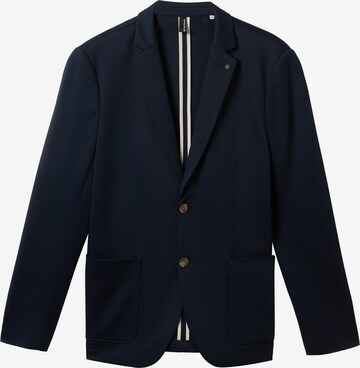 Coupe regular Veste de costume TOM TAILOR en bleu : devant