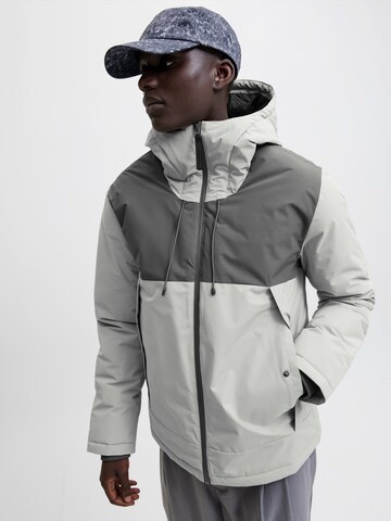 JACK & JONES Overgangsjakke 'JCOUNION' i grå