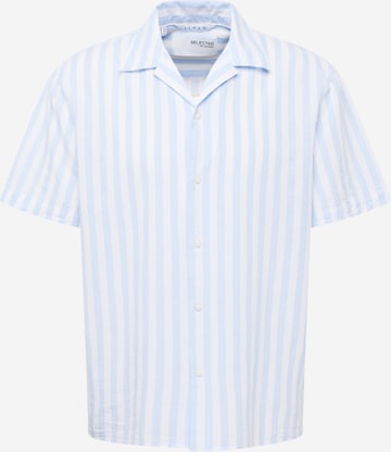 Comfort fit Camicia di SELECTED HOMME in blu: frontale