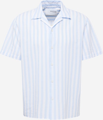 SELECTED HOMME Button Up Shirt in Light blue / White, Item view