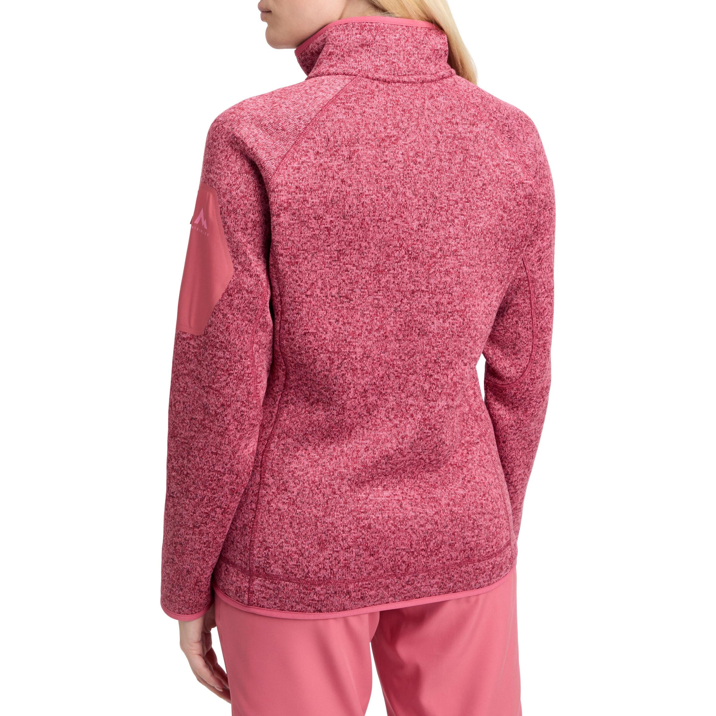 MCKINLEY Funktionsfleecejacke 'Skeena' in Rot