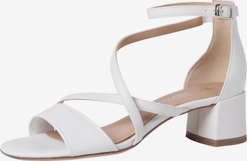 TAMARIS Sandals in White: front