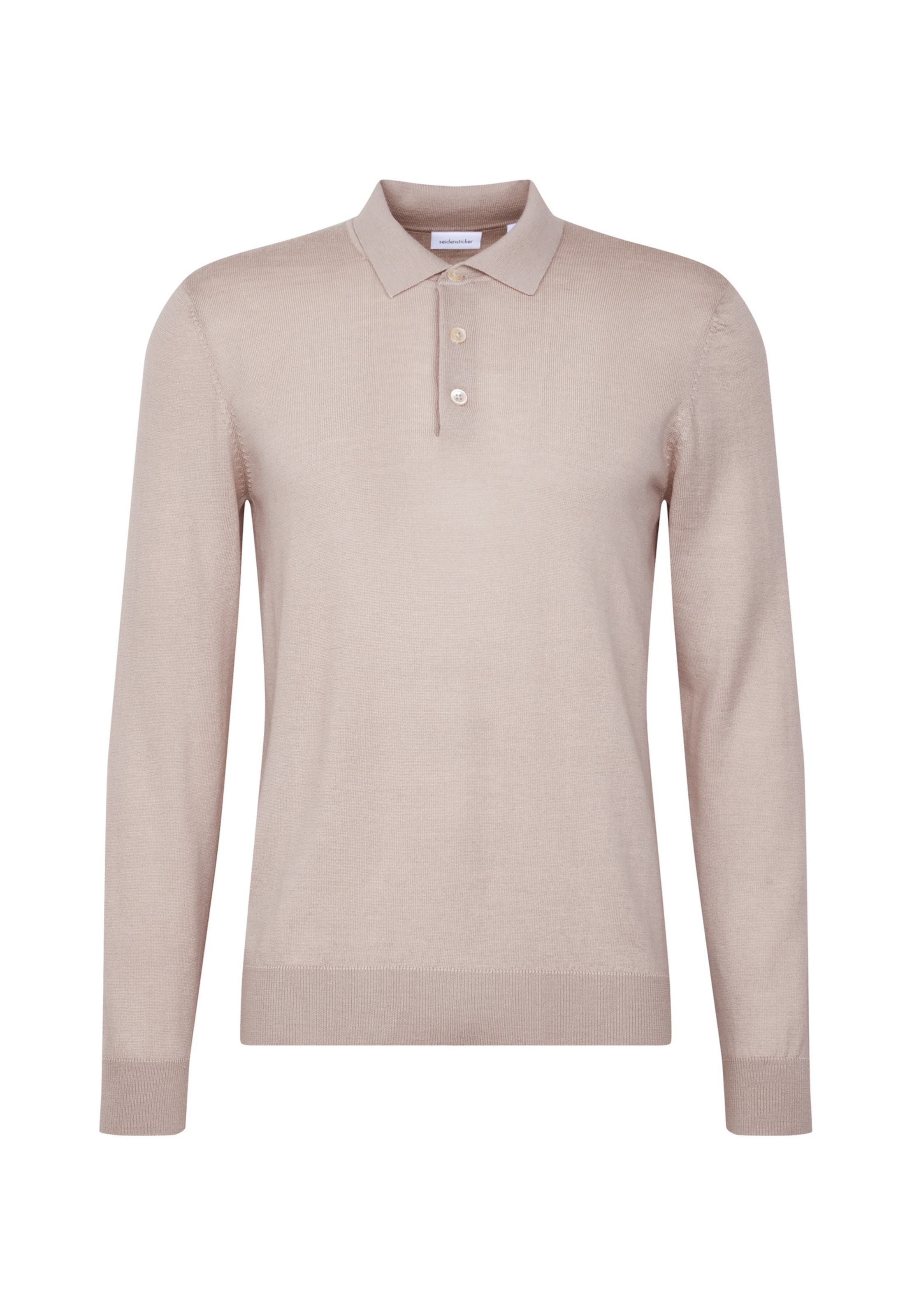 SEIDENSTICKER Pullover 'Schwarze Rose' in Beige