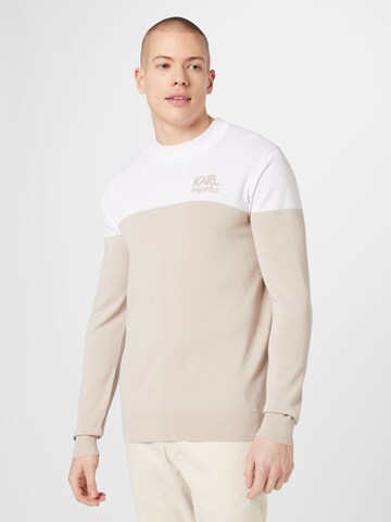 Karl Lagerfeld Pullover i beige: forside