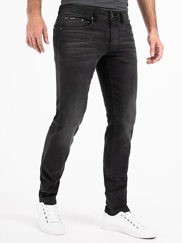 Peak Time Slimfit Jeans 'Mailand' i grå