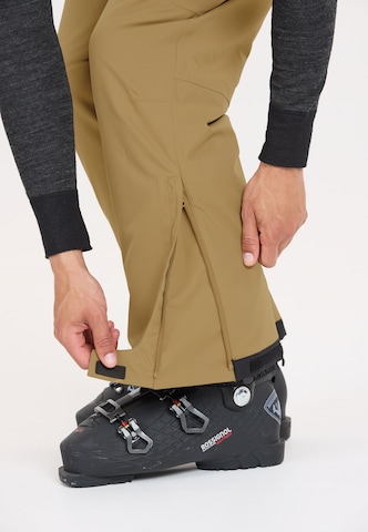 Whistler Regular Sports trousers 'Drizzle' in Brown