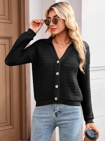 Yesfashion Knit cardigan in Black