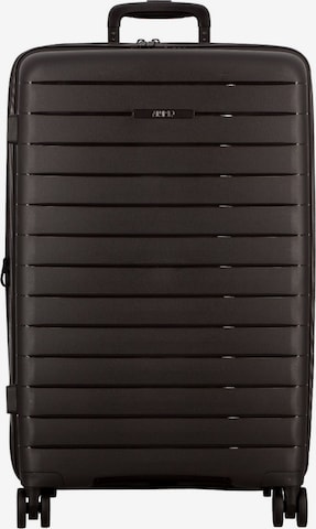 Jump Trolley 'Striper' in Schwarz: Vorderseite