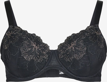 Sutien de tricou Sutien 'Lisla' de la Devoted by Zizzi pe negru: față