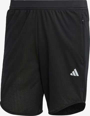 ADIDAS PERFORMANCE Regular Sports trousers in Black: front