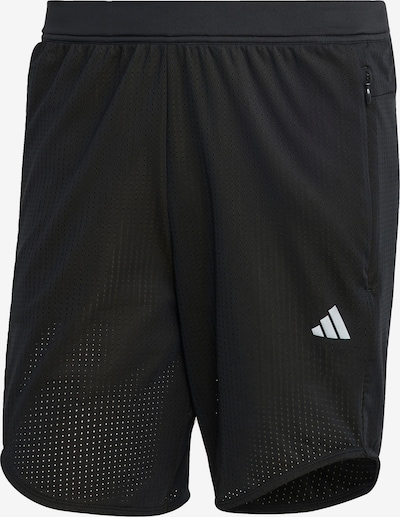 Pantaloni sport ADIDAS PERFORMANCE pe negru / alb, Vizualizare produs