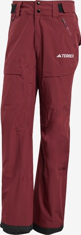 ADIDAS TERREX Regular Sportbroek '  Xperior ' in Rood: voorkant